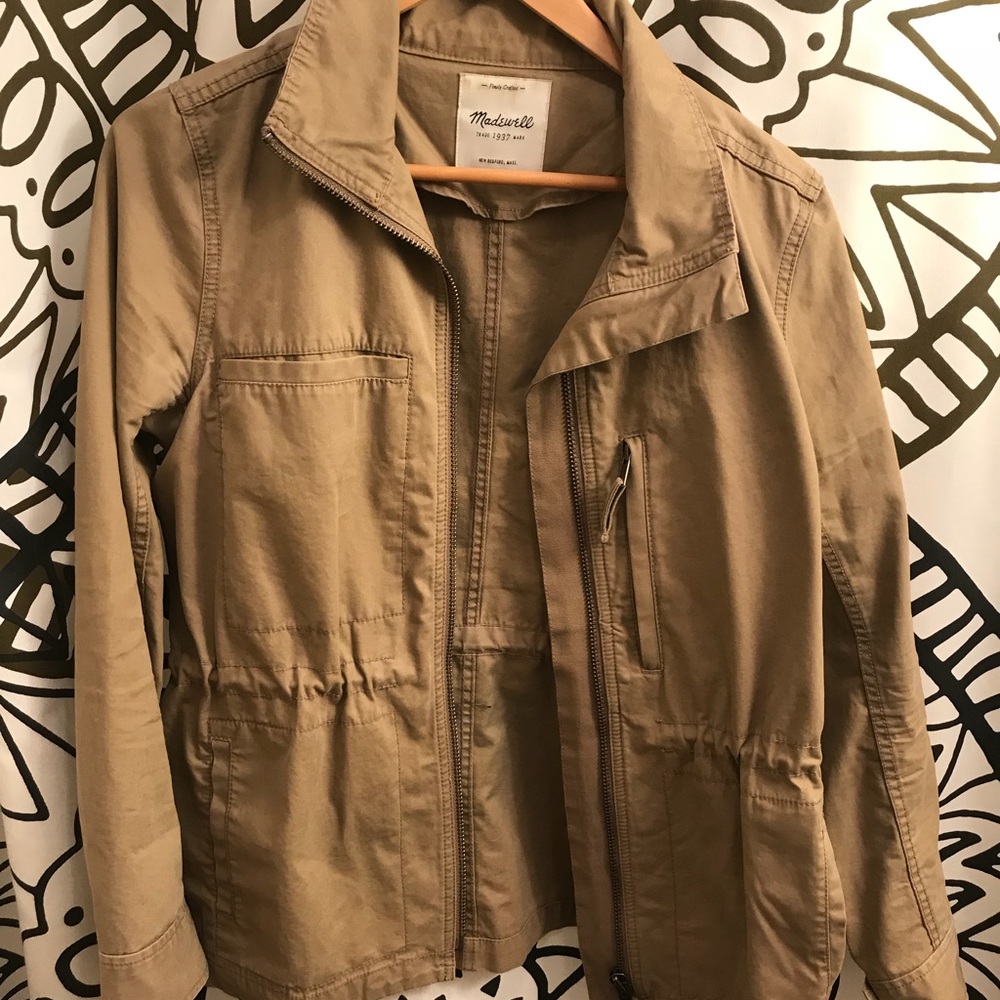 Lightly worn Madewell Fleet Jacket